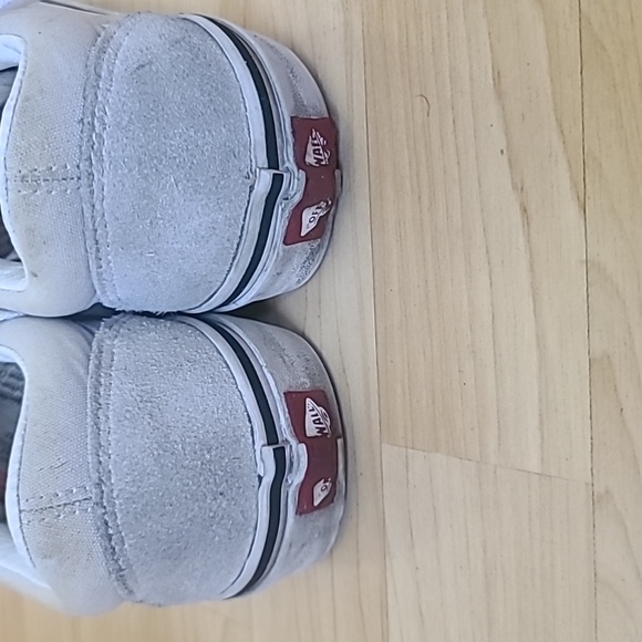 Vans Old Skool Sneakers Womens 7.5 Mens 6 Light Gray / Soft White - Picture 5 of 10